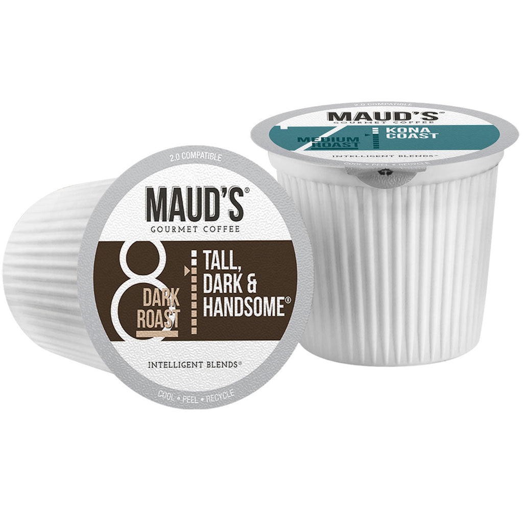 Maud's Original 9 Blend Coffee Pod Variety Pack (9 Original Blends) - 80 Pods