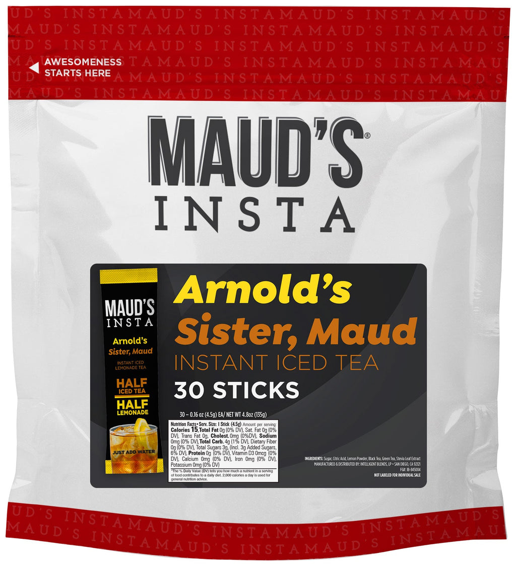 Maud's Instant Lemonade Iced Tea (Arnold's Sister, Maud) - 30ct