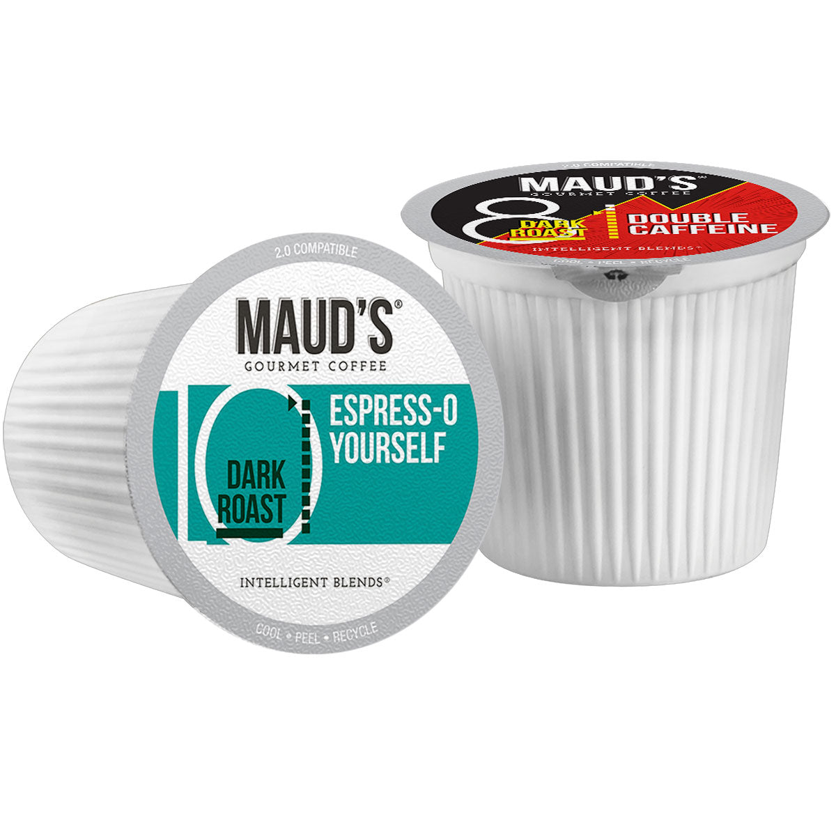 Maud's Bold & Dark Roast Coffee Pods Variety Pack (8 Blends) - 40 Pods