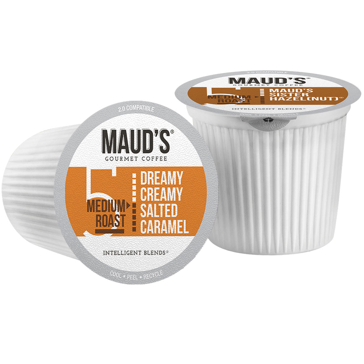 Maud's Flavored Coffee Pods Variety Pack (6 Blends) - 100 Pods