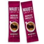 Maud's Instant Raspberry Chocolate Flavored Coffee (Insta Raspberry Choco-latte) - 30ct