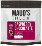Maud's Instant Raspberry Chocolate Flavored Coffee (Insta Raspberry Choco-latte) - 30ct