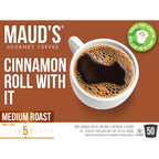 Maud's Cinnamon Roll Flavored Coffee Pods (Cinnamon Roll With It)