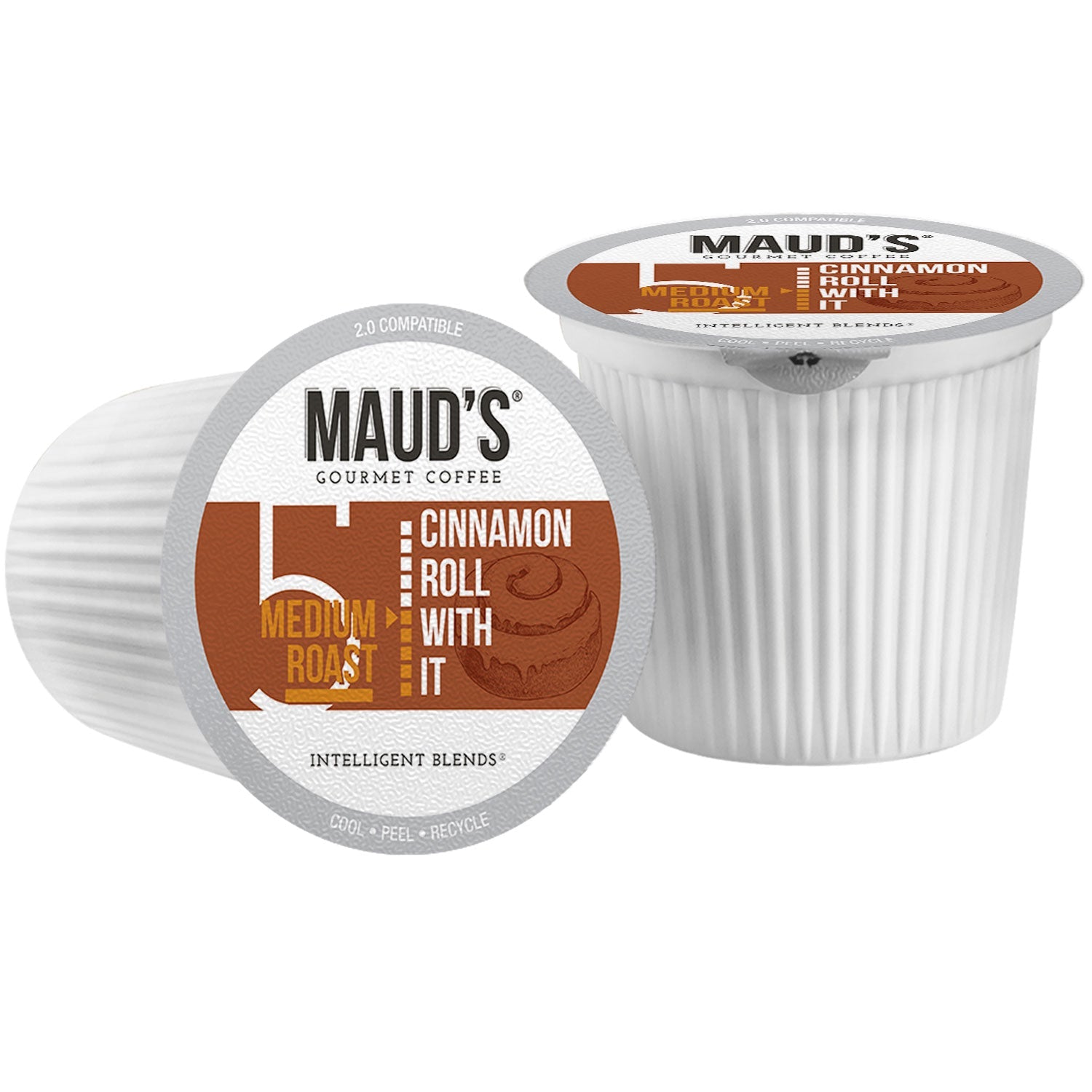 Maud's Cinnamon Roll Flavored Coffee Pods (Cinnamon Roll With It)