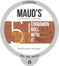 Maud's Cinnamon Roll Flavored Coffee Pods (Cinnamon Roll With It)