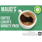 Maud's Coffee Lover's Variety Pack (16 Blends) - 40 Pods