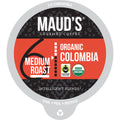 Maud's Organic Single-Origin Fair-Trade Colombia Medium Roast Coffee Pods