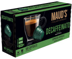 Maud's Decaffeinato Honey Decaf Dark Roast Italian Espresso Capsules