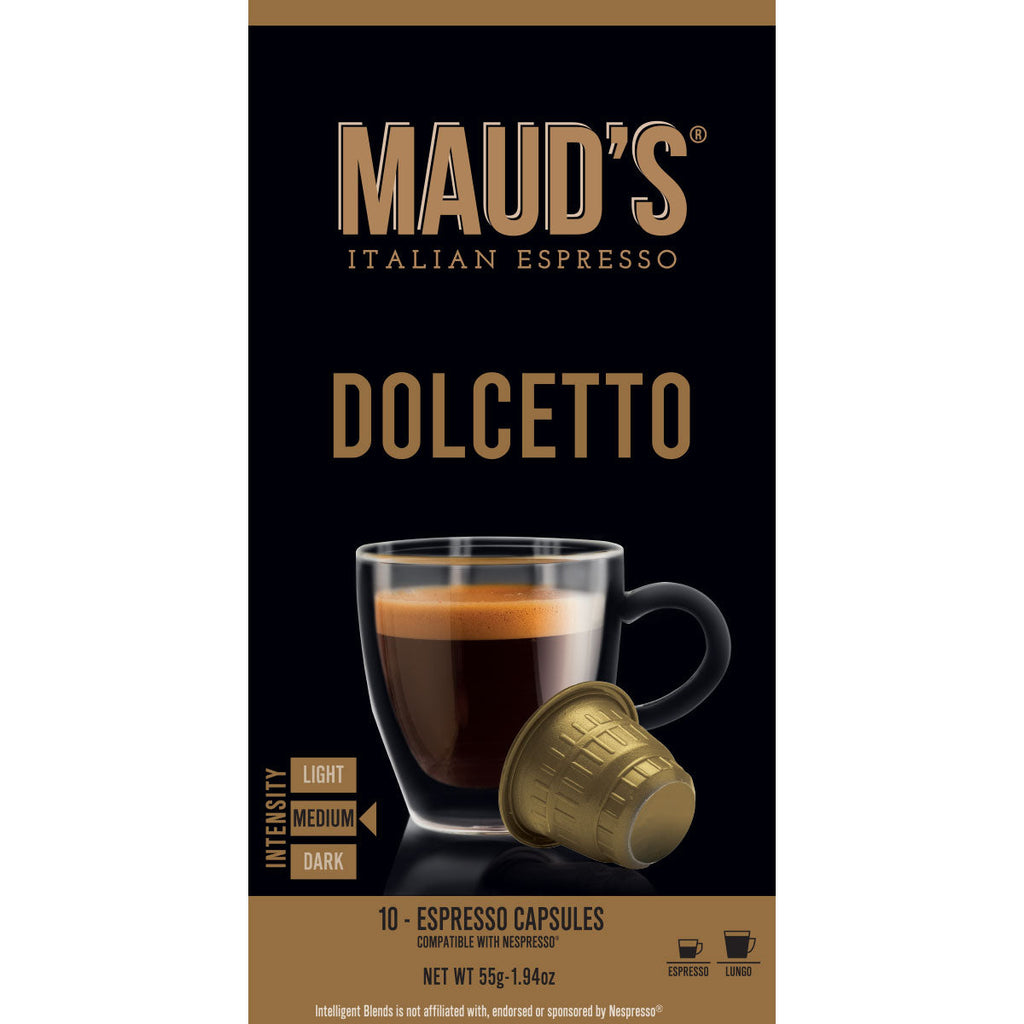 Maud's Italian Espresso Capsules Variety Pack - 60 Capsules