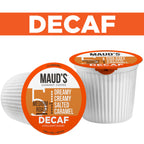 Maud's Decaf Salted Caramel Flavored Coffee Pods (Dreamy Creamy Salted Caramel)