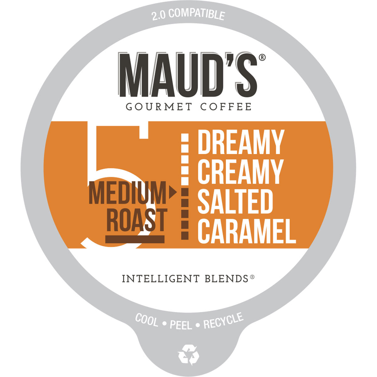 Maud's Salted Caramel Flavored Coffee Pods (Dreamy Creamy Salted Caramel)