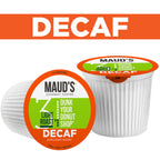 Maud's Decaf Donut Shop Light Roast Coffee Pods (Dunk Your Donut Shop)