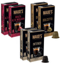 Maud's Italian Espresso Capsules Variety Pack - 60 Capsules