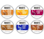 Maud's Flavored Coffee Pods Variety Pack (6 Blends) - 100 Pods