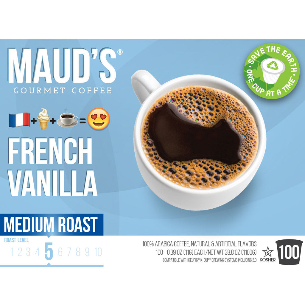 Maud's French Vanilla Flavored Coffee Pods