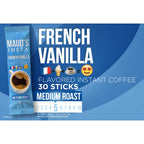 Maud's Instant French Vanilla Flavored Coffee (Insta French Vanilla) - 30ct