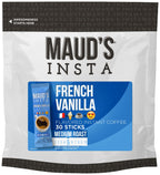 Maud's Instant French Vanilla Flavored Coffee (Insta French Vanilla) - 30ct