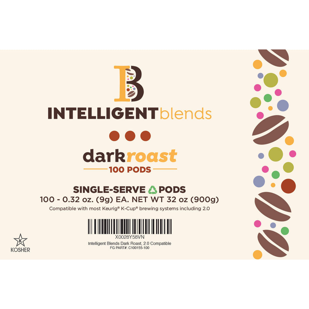 Intelligent Blends Dark Roast Coffee Pods