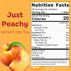 Maud's Instant Peach Iced Tea (Just Peachy) - 30ct