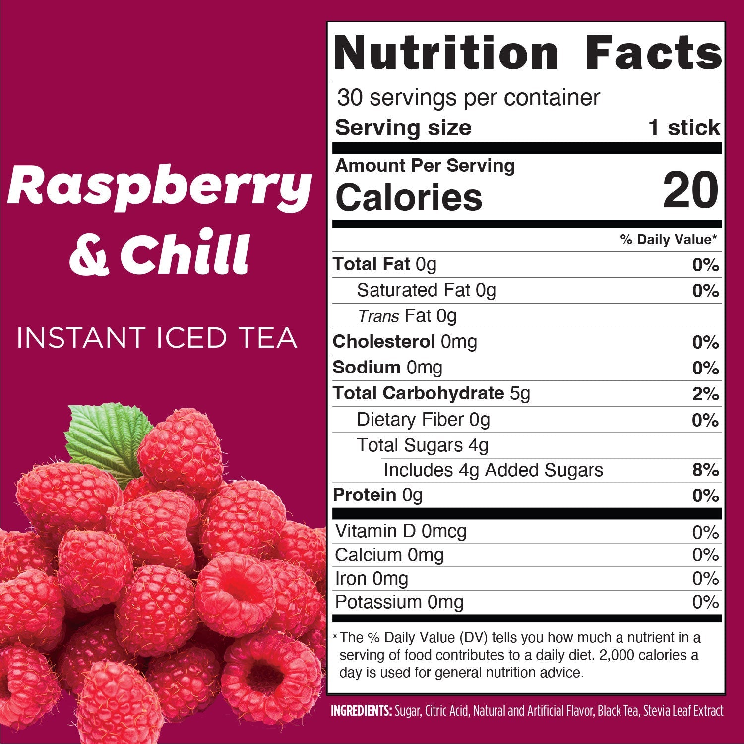 Maud's Instant Iced Tea Variety Pack - 30ct