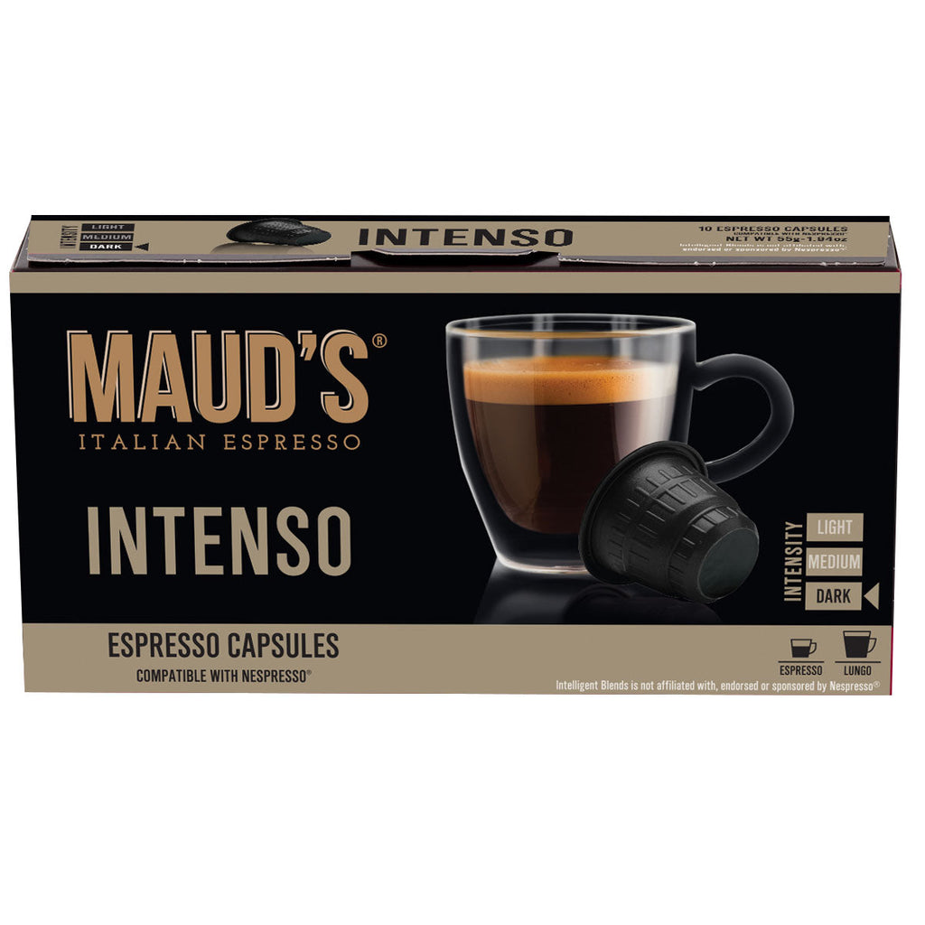Maud's Intenso Italian Espresso Capsules