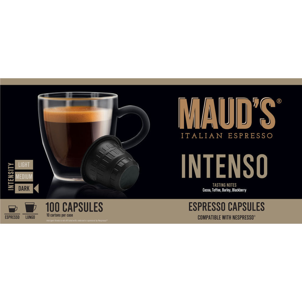 Maud's Intenso Italian Espresso Capsules