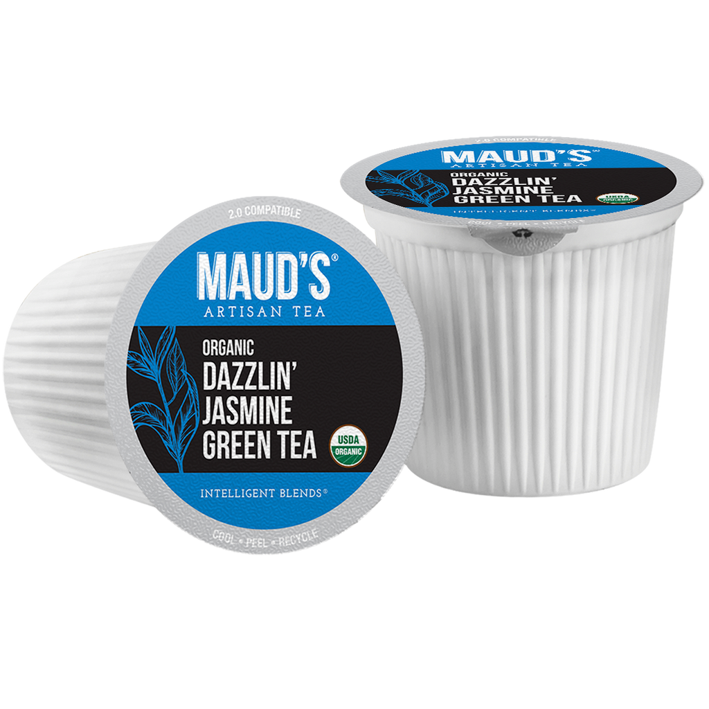 Maud's Organic Jasmine Green Tea Pods (Dazzlin' Jasmine)