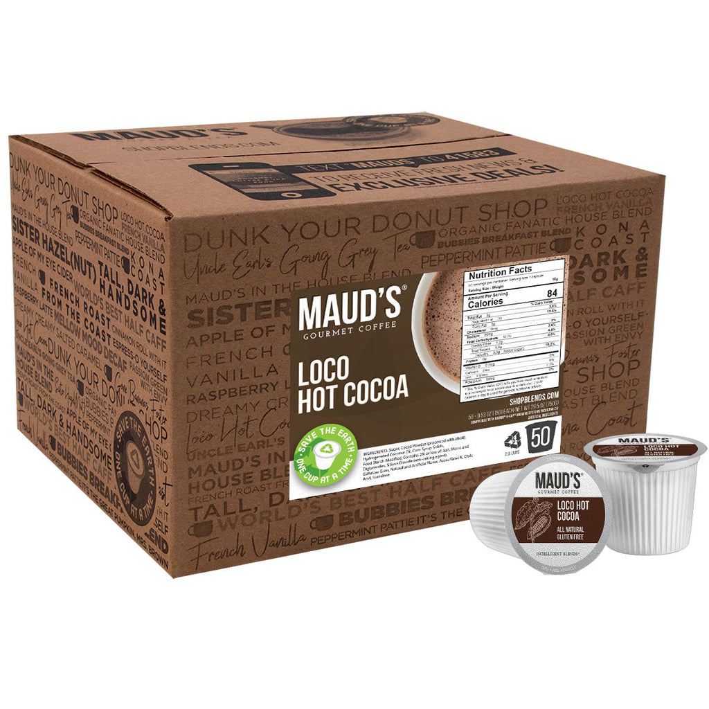 Maud's Dark Hot Chocolate Pods (Loco Hot Cocoa)