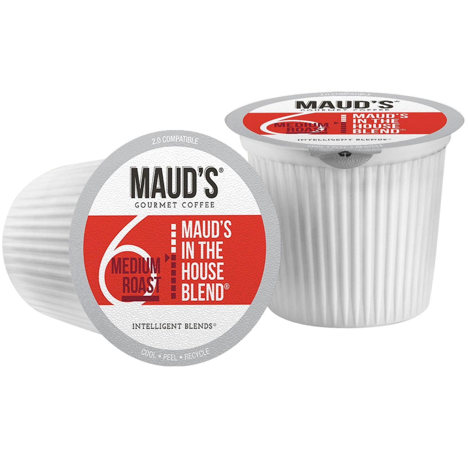 Maud's Medium Dark Roast Coffee Pods (In The House Blend)