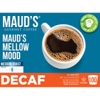 Maud's Decaf Medium Roast Coffee Pods (Mellow Mood)