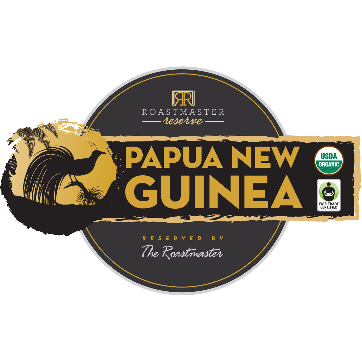 Roastmaster Reserve Organic Papua New Guinea Dark Roast Coffee Pods