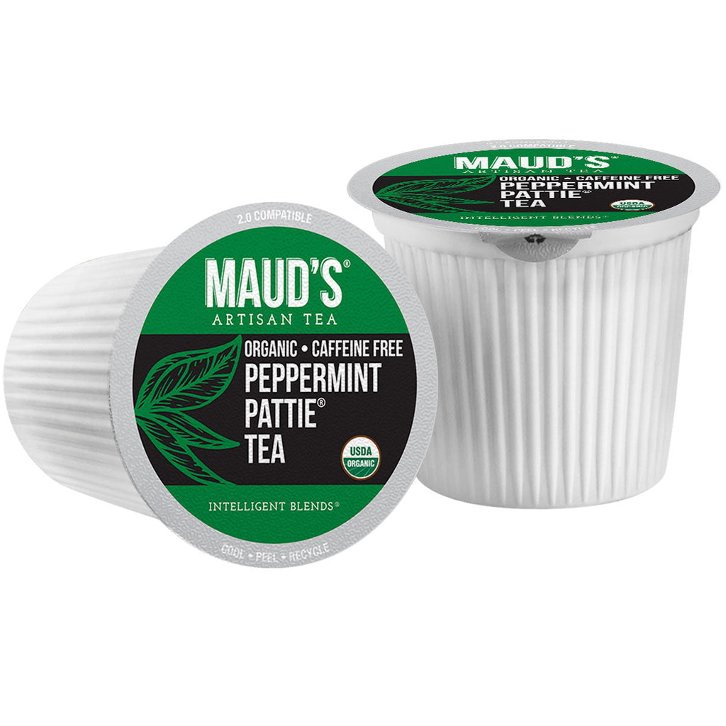 Maud's Organic Peppermint Tea Pods (Peppermint Pattie)