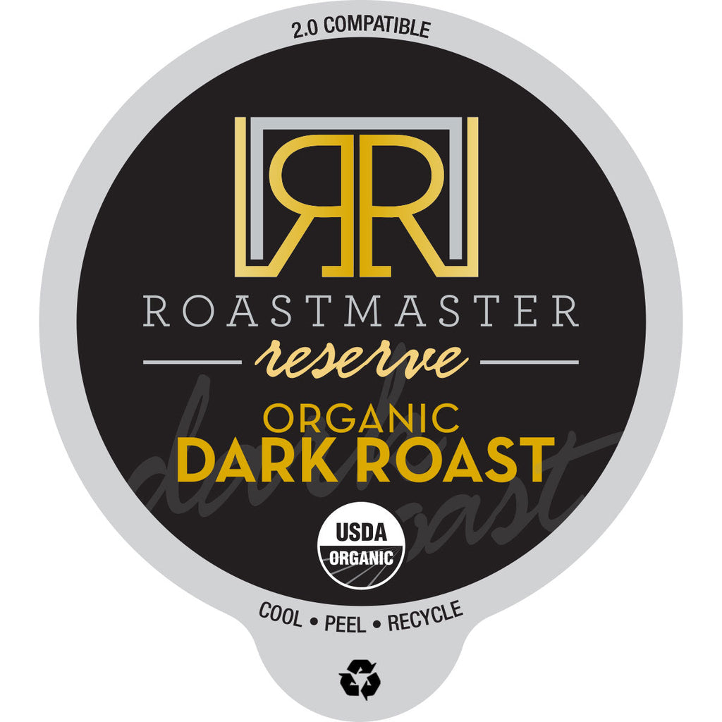Roastmaster Reserve Organic Papua New Guinea Dark Roast Coffee Pods