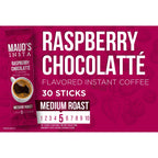 Maud's Instant Raspberry Chocolate Flavored Coffee (Insta Raspberry Choco-latte) - 30ct