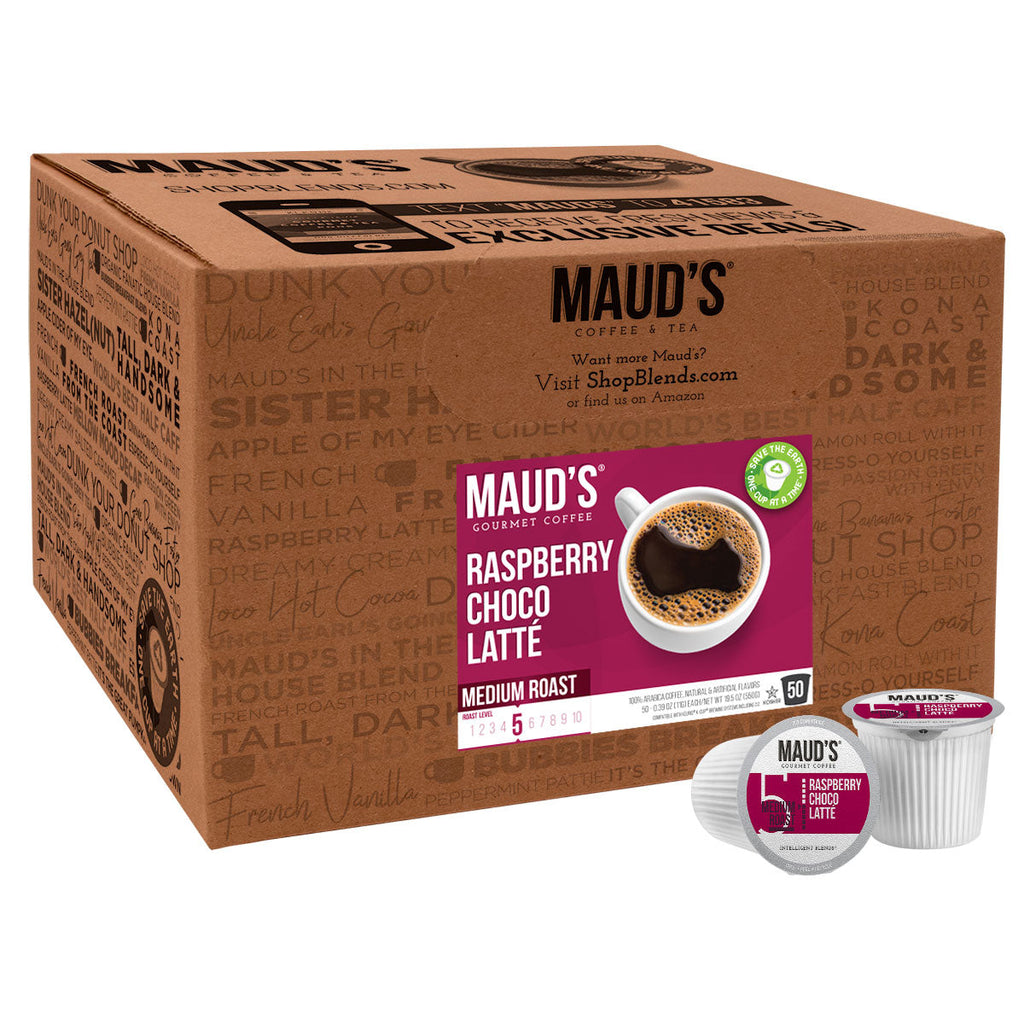 Maud's Raspberry Chocolate Coffee Pods (Raspberry Choco Latte)