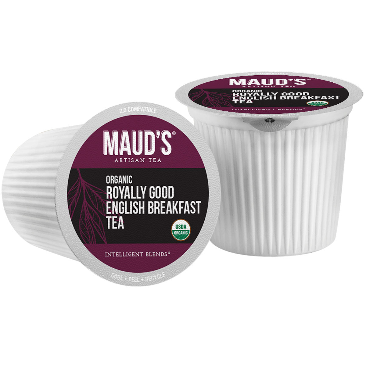Maud's Organic English Breakfast Tea Pods (Royally Good English Breakfast)