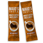 Maud's Instant Sweet Hazelnut Flavored Coffee (Insta Sister Hazelnut) - 30ct