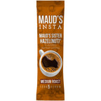 Maud's Instant Sweet Hazelnut Flavored Coffee (Insta Sister Hazelnut) - 30ct