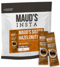 Maud's Instant Sweet Hazelnut Flavored Coffee (Insta Sister Hazelnut) - 30ct