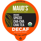 Maud's Organic Decaf Chai Tea Pods (Spiced Cha-Cha Chai)