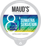 Maud's Sumatra Dark Roast Coffee Pods (Sumatra Sensation)