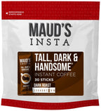Maud's Instant Dark Roast Coffee (Insta Tall, Dark & Handsome) - 30ct