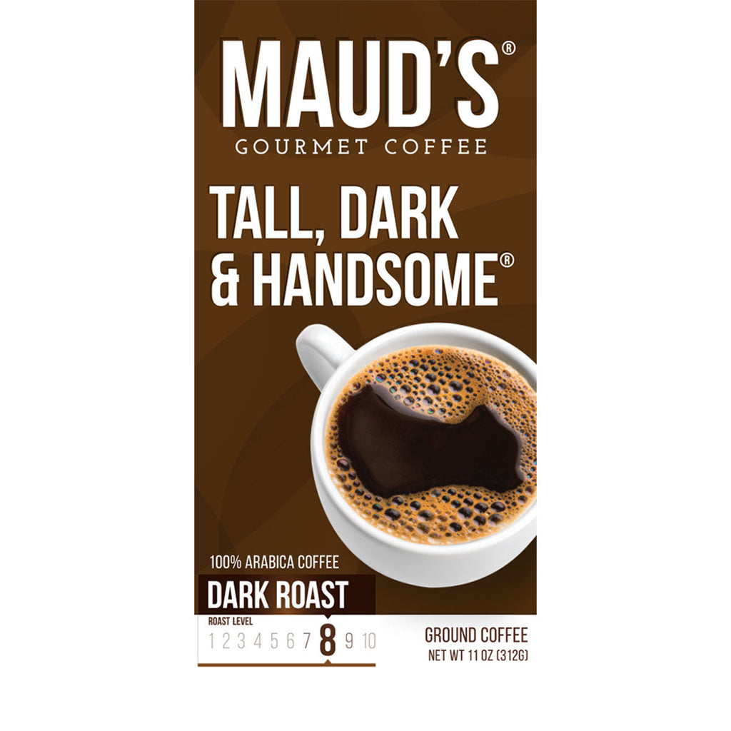 Maud's Dark Roast Ground Coffee (Tall Dark & Handsome)