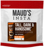 Maud's Instant Decaf Dark Roast (Insta Decaf Tall, Dark & Handsome) - 30ct