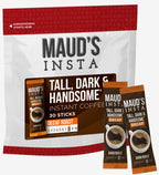 Maud's Instant Decaf Dark Roast (Insta Decaf Tall, Dark & Handsome) - 30ct
