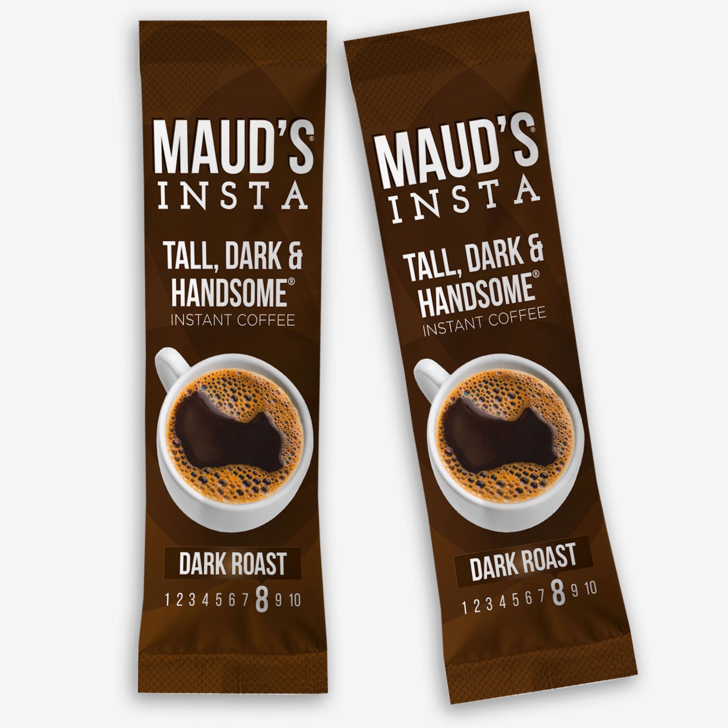 Maud's Instant Dark Roast Coffee (Insta Tall, Dark & Handsome) - 30ct