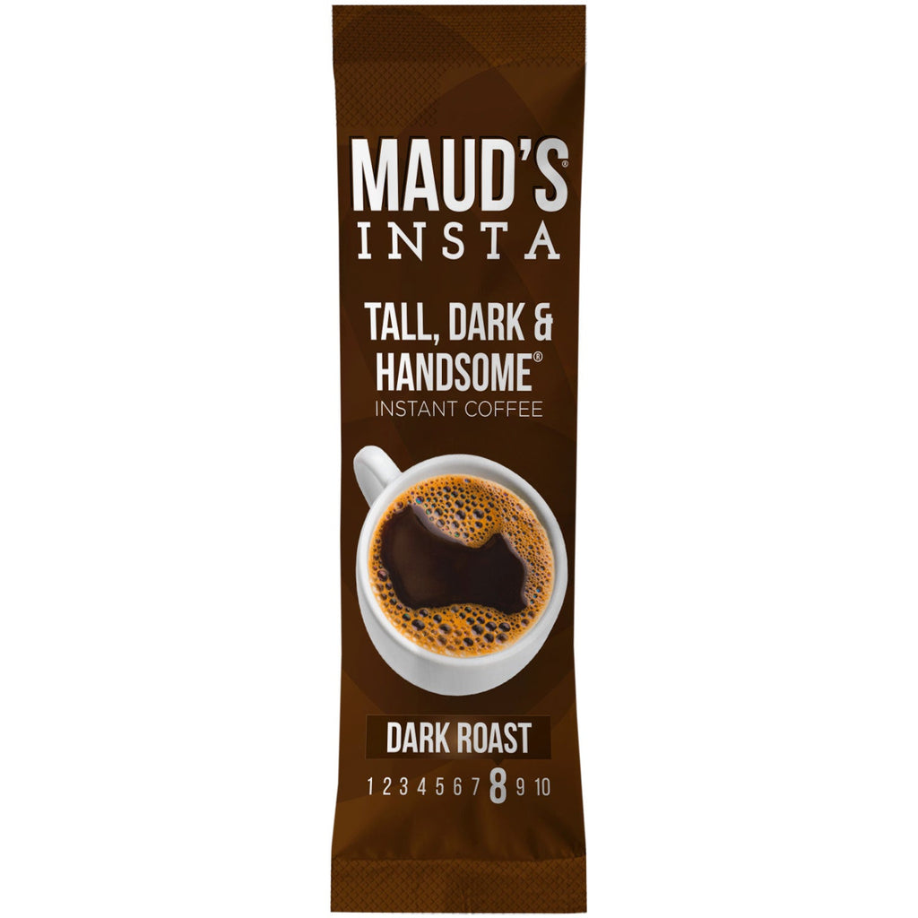 Maud's Instant Dark Roast Coffee (Insta Tall, Dark & Handsome) - 30ct
