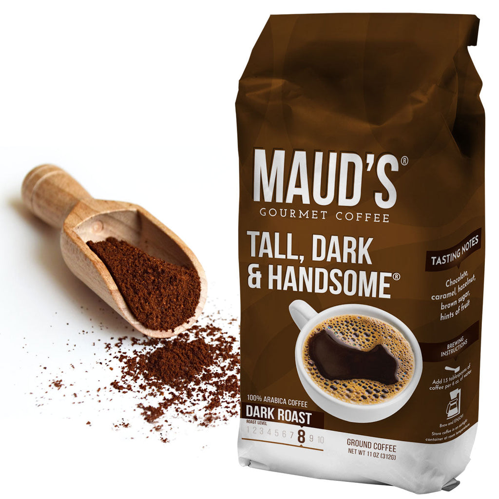 Maud's Dark Roast Ground Coffee (Tall Dark & Handsome)