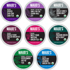 Maud's Organic Tea Pods Variety Pack (8 Blends) - 48 Pods