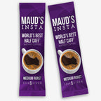 Maud's Instant Half Caff Coffee (Insta World's Best Half Caff) - 30ct